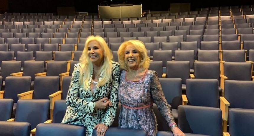 Una joya en Mar del Plata  Mirtha y Susana, en la reapertura del Teatro Tronador