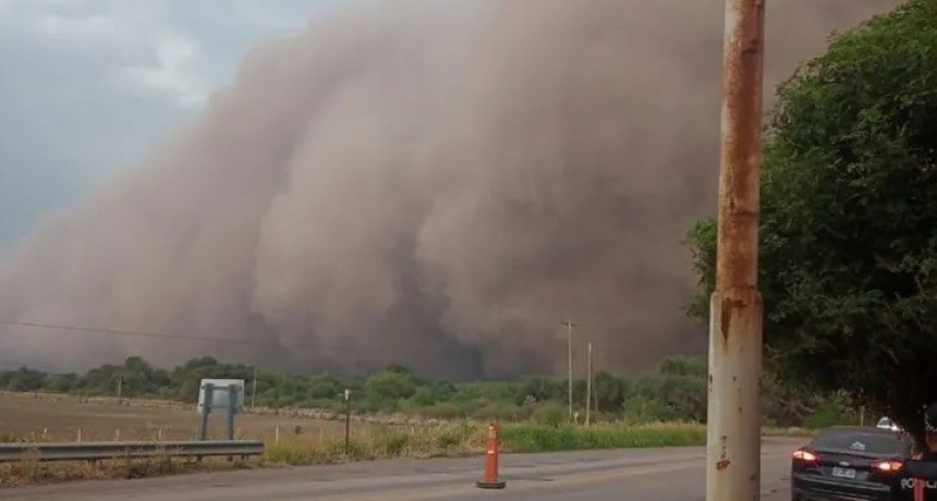 Chaco: tormenta de tierra azotó a varias localidades