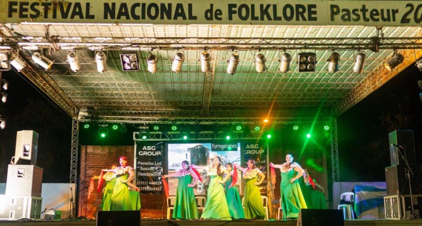 Se viene la 31° edición del Festival Nacional de Folklore en Pasteur