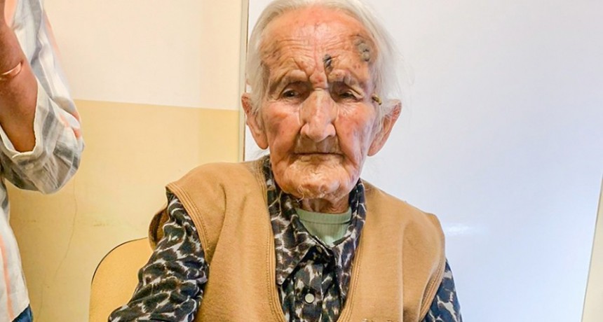 TAQUIMILÁN, NEUQUÉN  / Tiene 105 años y tramitó por primera vez su DNI