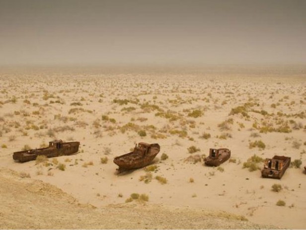 El Mar de Aral desaparece, el cuarto lago más grande del mundo ha llegado a su fin