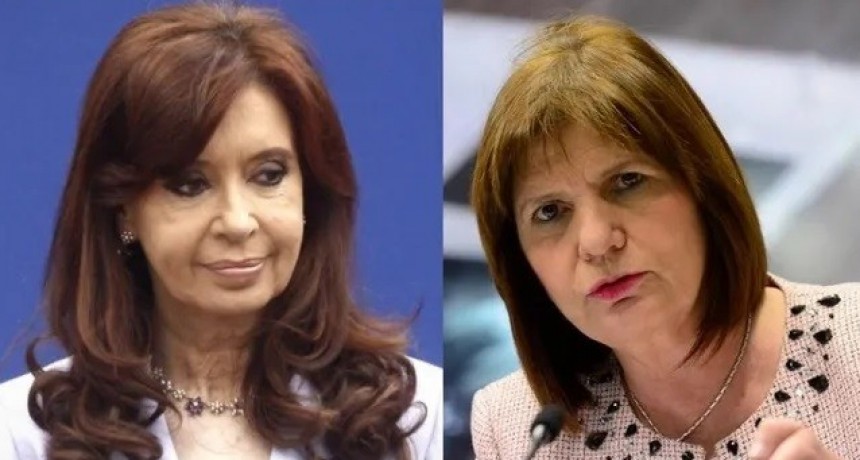 Patricia Bullrich desafío a Cristina Kirchner a que 