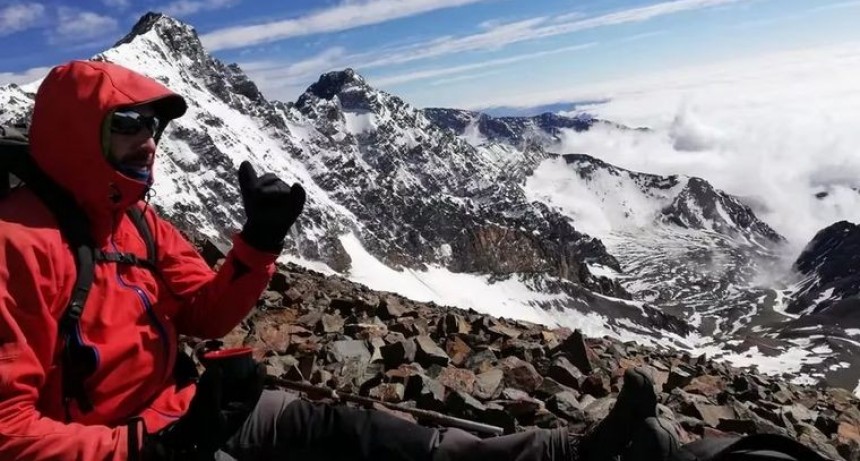 Andinista mendocino subió al Aconcagua en un tiempo que es récord mundial