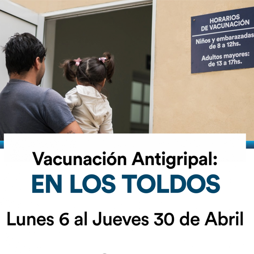 VACUNACIÓN| Esta semana se vacuna contra la gripe 