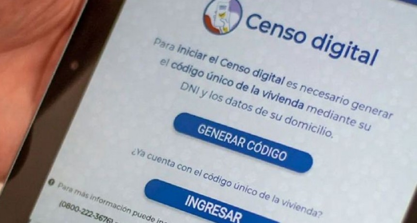 Relevamiento nacional  Censo: rehabilitan una semana más el formulario digital