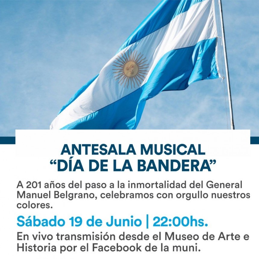 ANTESALA MUSICAL DÍA DE LA BANDERA. En vivo y directo