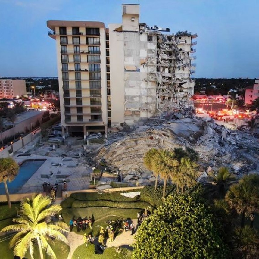 Tragedia en EE.UU.  | Derrumbe en Miami: cuatro muertos y 159 desaparecidos