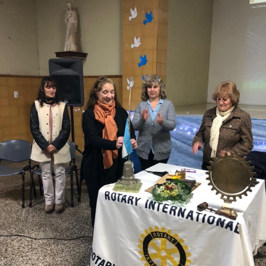 Rotary club de General Viamonte realizó un reconocimiento a la trayectoria