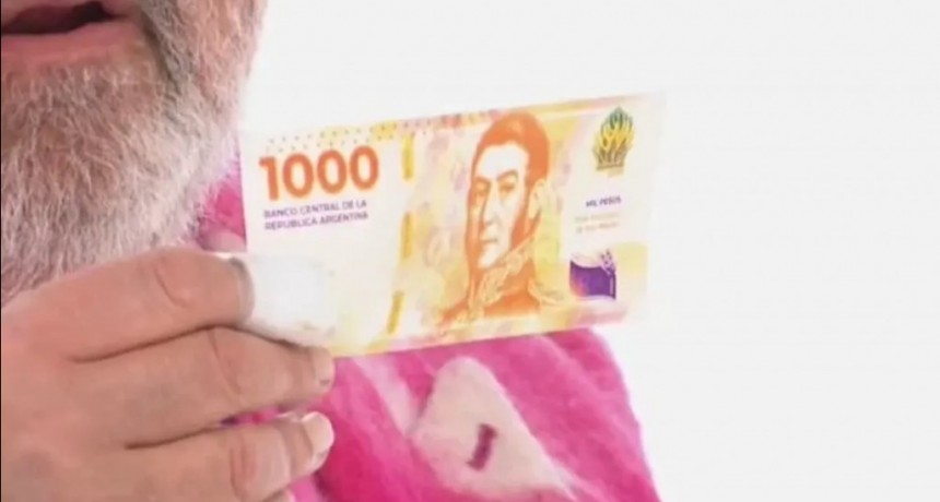 Revelan que el billete de $1000 tendrá la cara de San Martín
