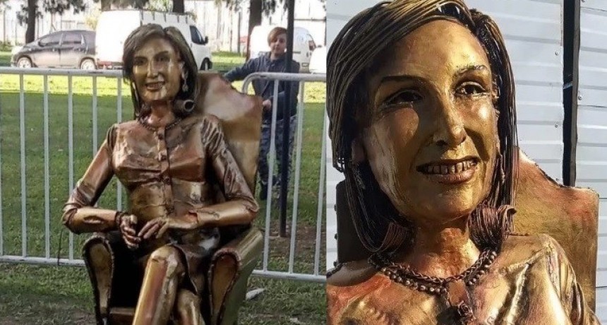 Presentaron la estatua de Mirtha Legrand