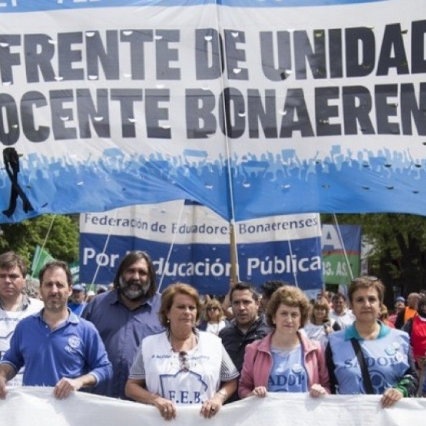 El Frente de Unidad Docente Bonaerense participó de la presentación de la demostración de los Actos Públicos Digitales