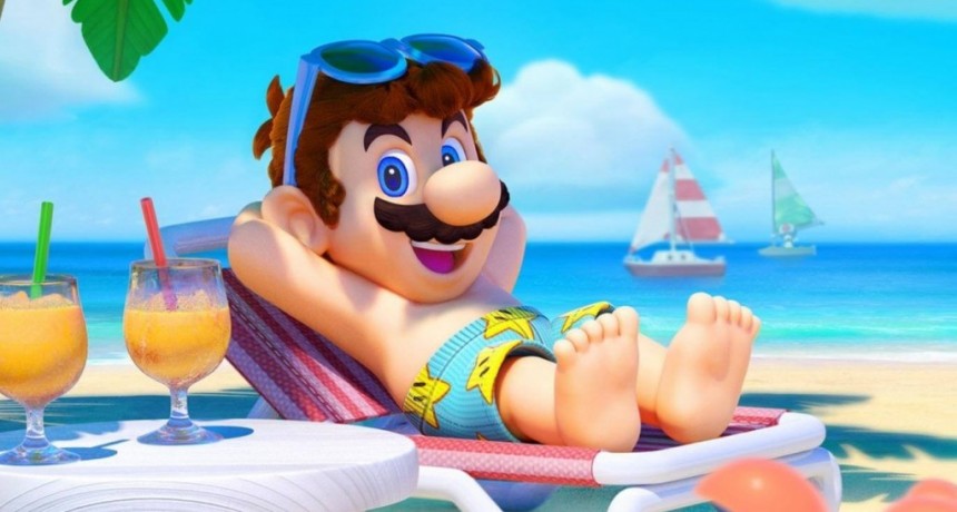 Nintendo compartió una imagen de Mario “en cuero” y enloqueció a sus fans