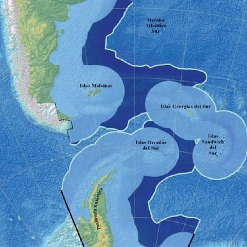 Tensión con Chile por la plataforma continental argentina