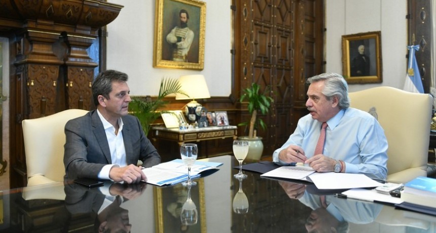 Alberto Fernández se reunió con Massa para evaluar las medidas y la 