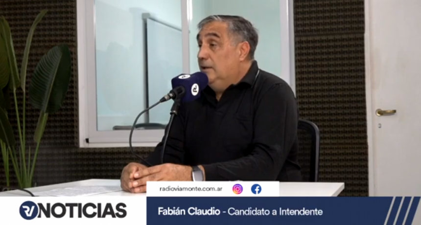 Hablamos con Fabián Claudio, candidato a intendente por La Libertad Avanza, sobre las PASO.