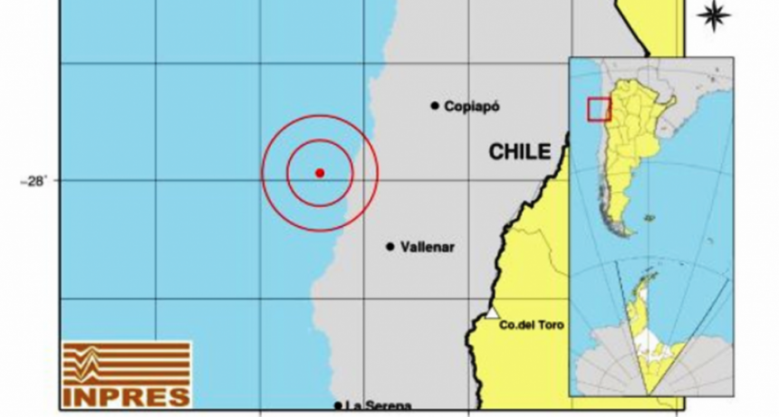 Un fuerte temblor en Chile se sintió en Argentina