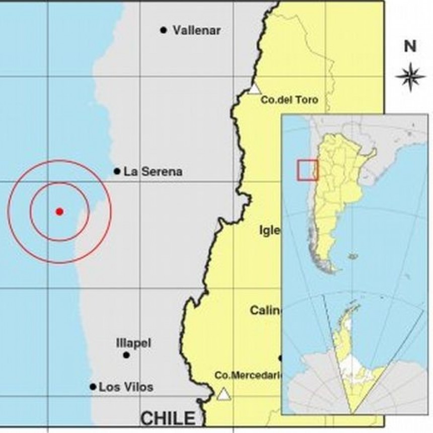 Movimiento telúrico |  Fuerte temblor sacudió a Chile y se sintió en Argentina