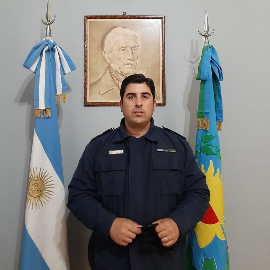 Asumió como Jefe de la Estación de Policia de Gral. Viamonte el Subcomisario Juan José Dávila