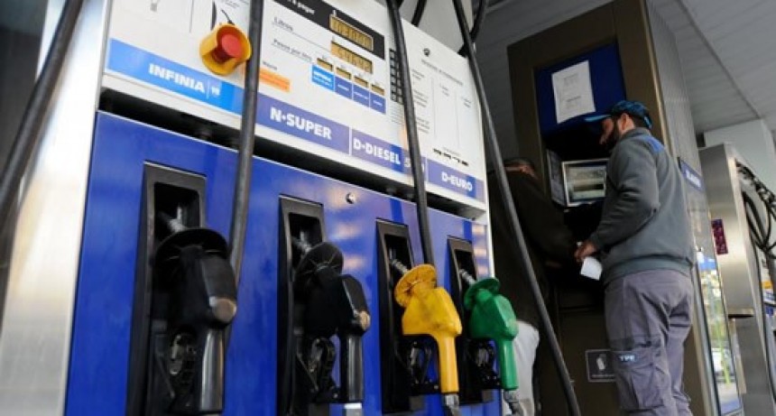 YPF aumenta desde hoy 3,5% en promedio sus combustibles