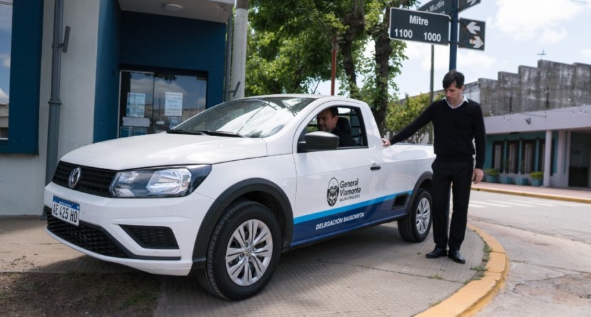 Franco Flexas presentó una nueva camioneta para Baigorrita. 