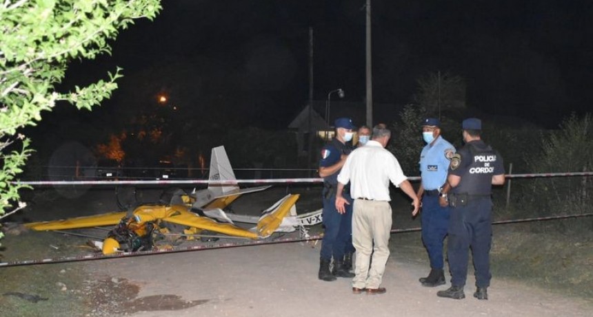 Accidente aéreo  | Cayó una avioneta en Villa General Belgrano: hay 3 heridos