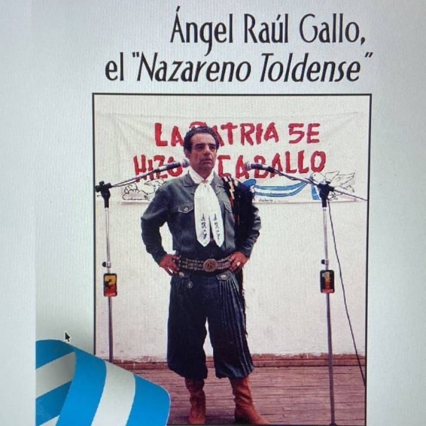 Gabriel Gallo presenta un libro en memoria de su padre: El Nazareno Toldense