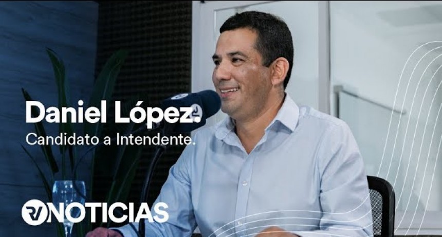 Daniel López. Candidato a intendente por Unión por la Patria.