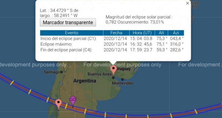 CUENTA REGRESIVA | Mapa interactivo de la NASA permite saber cómo será el eclipse solar en cada lugar