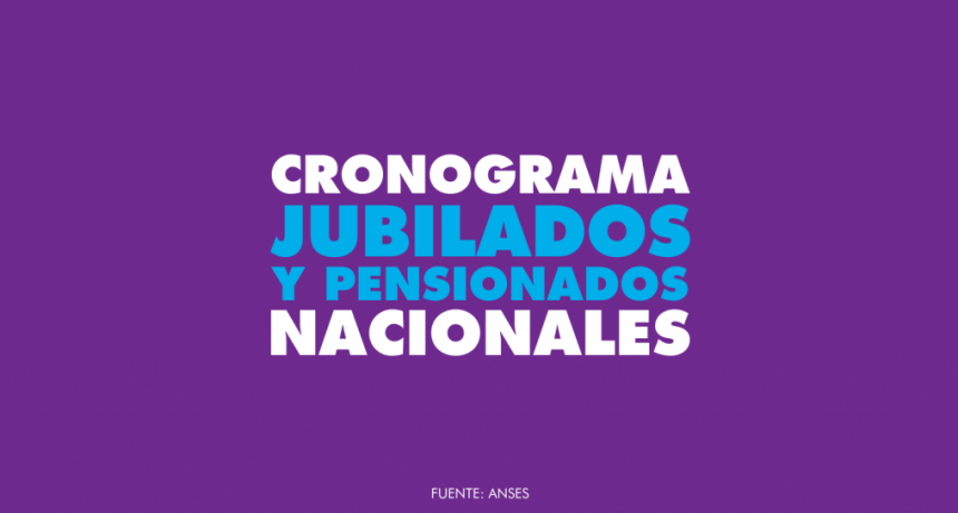JUBILADOS NACIONALES | Cronograma de pago Diciembre 2019 y AGUINALDO