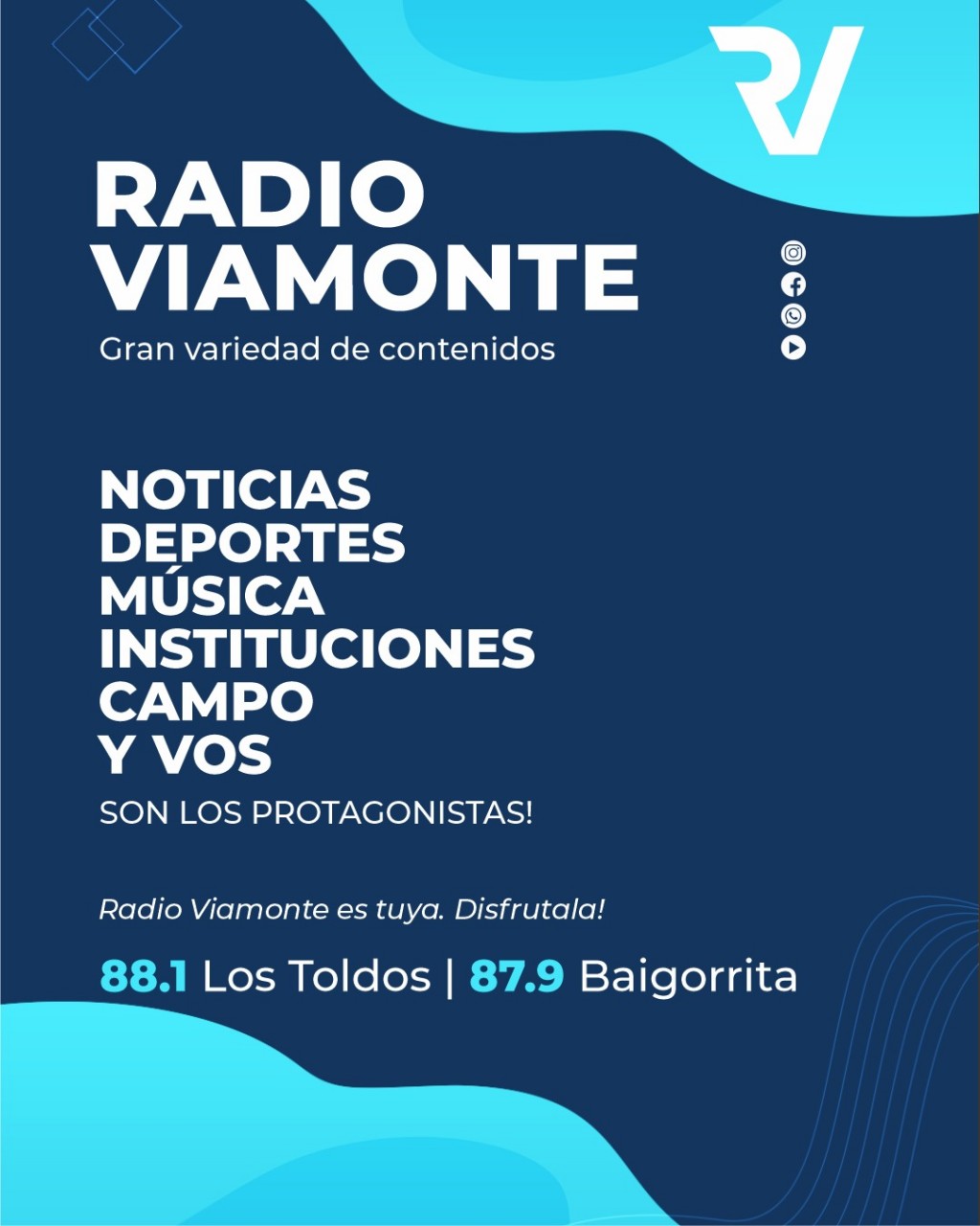 Disfruta toda la programacion de Radio Viamonte