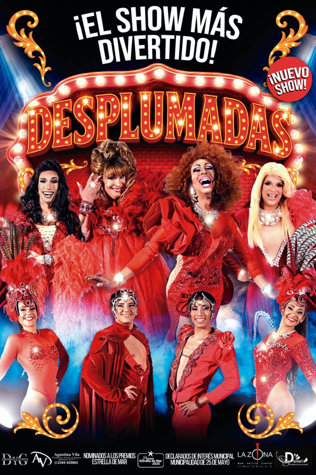 Llega el espectàculo mas divertido: Desplumadas! 