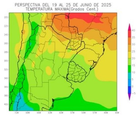 Perspectiva agroclimática: El invierno llega con una marcada oscilación térmica y lluvias escasas