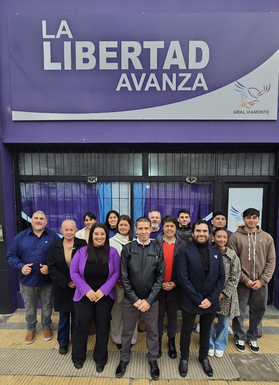 Presentacion de los candidatos a concejales y concejeros de la libertada avanza para Gral Viamonte