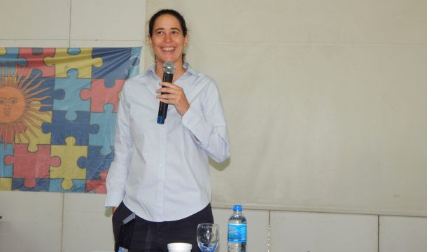 Espectro autista: Mas de  400 personas asisten al taller de Alexia Rattazzi